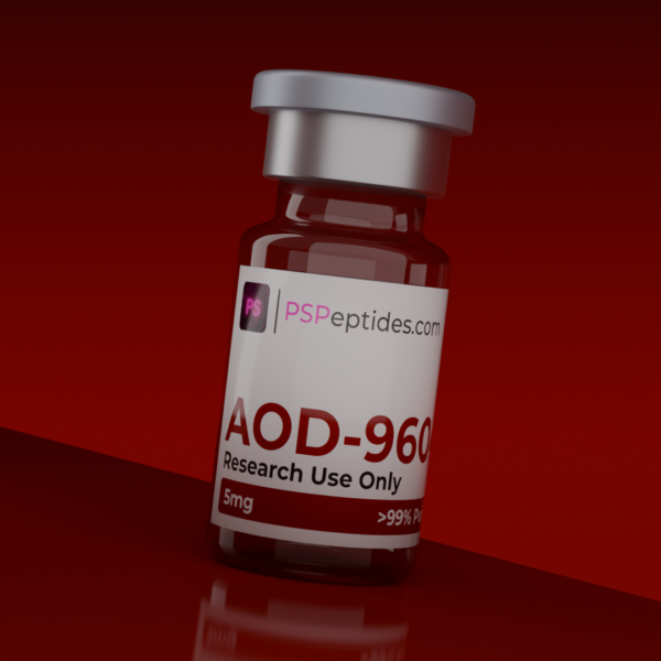 AOD-9604 research peptide vial