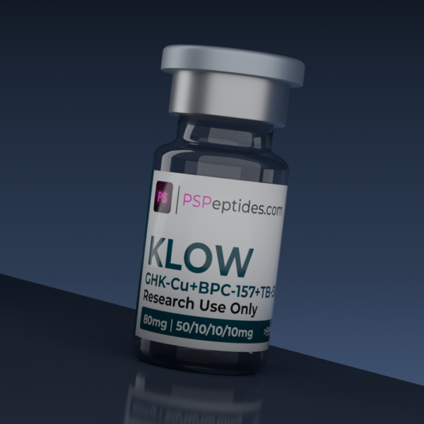 buy KLOW blend BPC-157 GHK-Cu TB-500 KPV peptide research PSPeptides