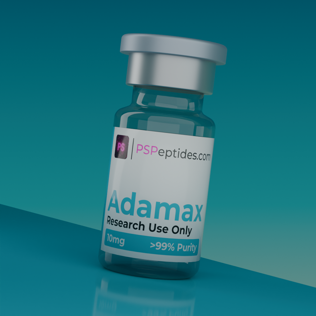 Adamax research peptide vial