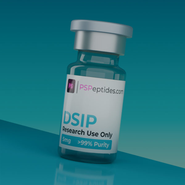 buy DSIP 5mg research peptide vial PSPeptides 99% purity