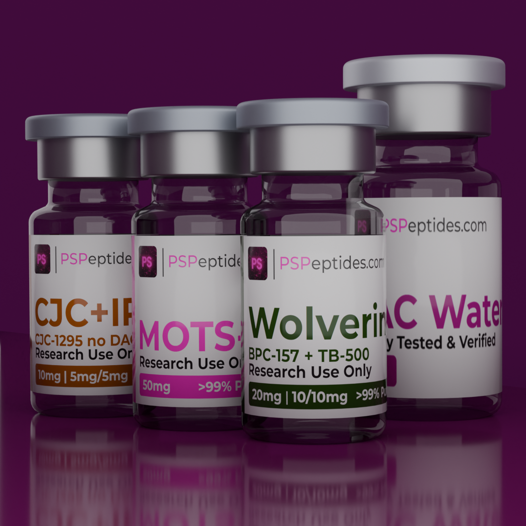 buy Repair & Renew Bundle - CJC-1295 MOTS-C BPC-157 TB-500 peptide research kit PSPeptides