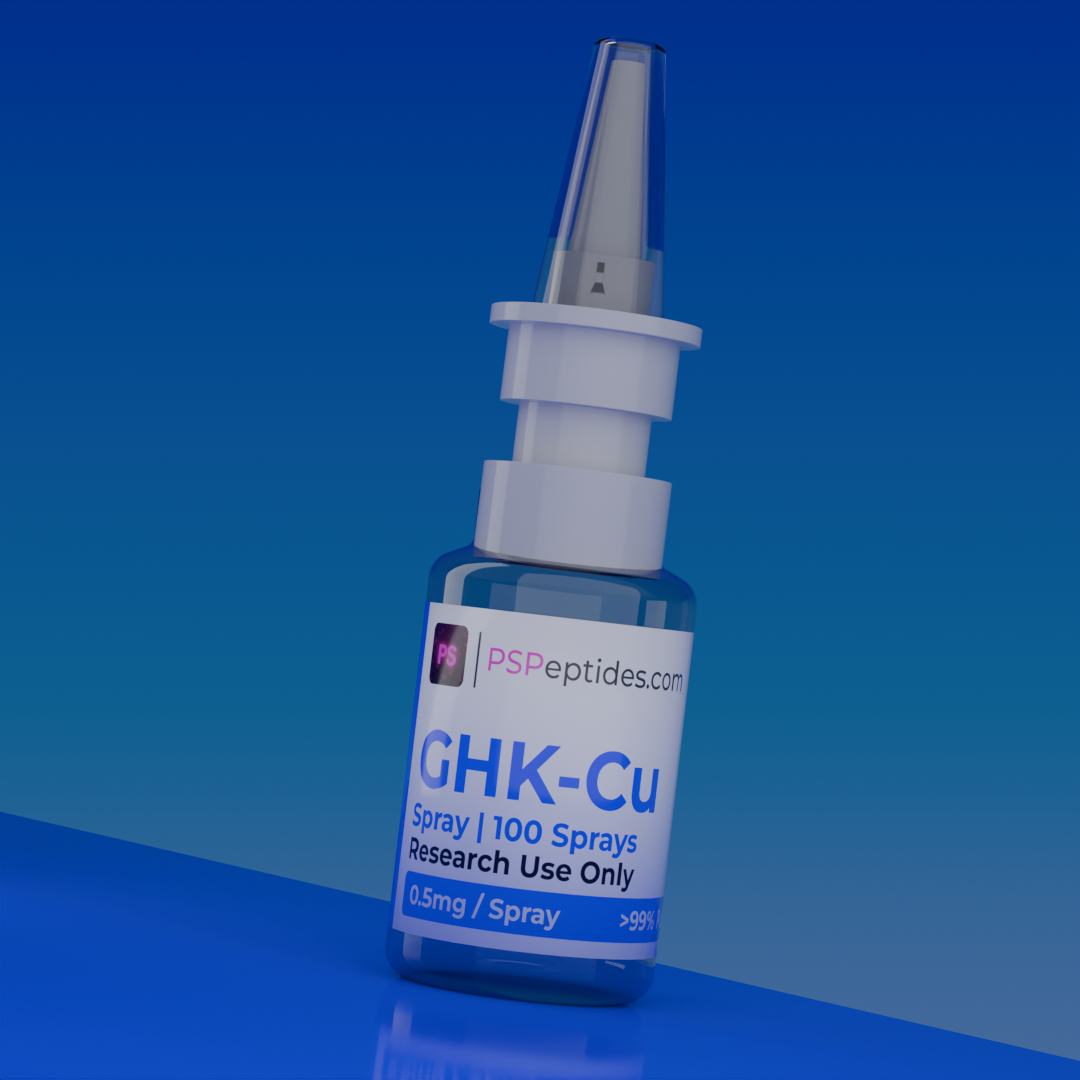 GHK-Cu spray copper peptide topical research product PSPeptides