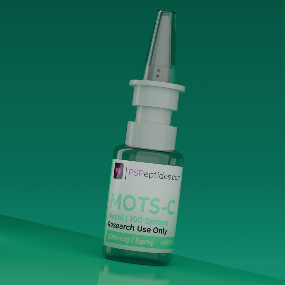 Buy MOTS-C spray intranasal research peptide bottle - PSPeptides